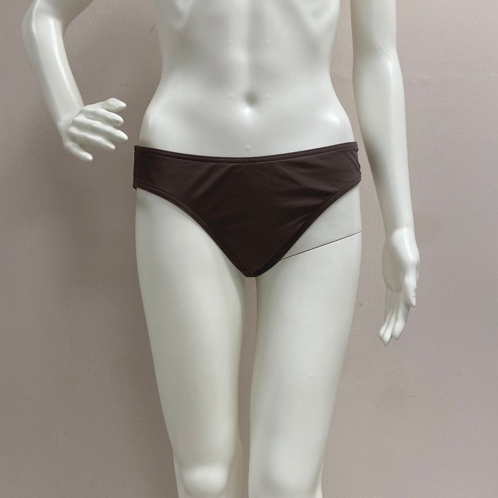 Calvin Klein Grey Bikini Swim Bottom Size L NWT